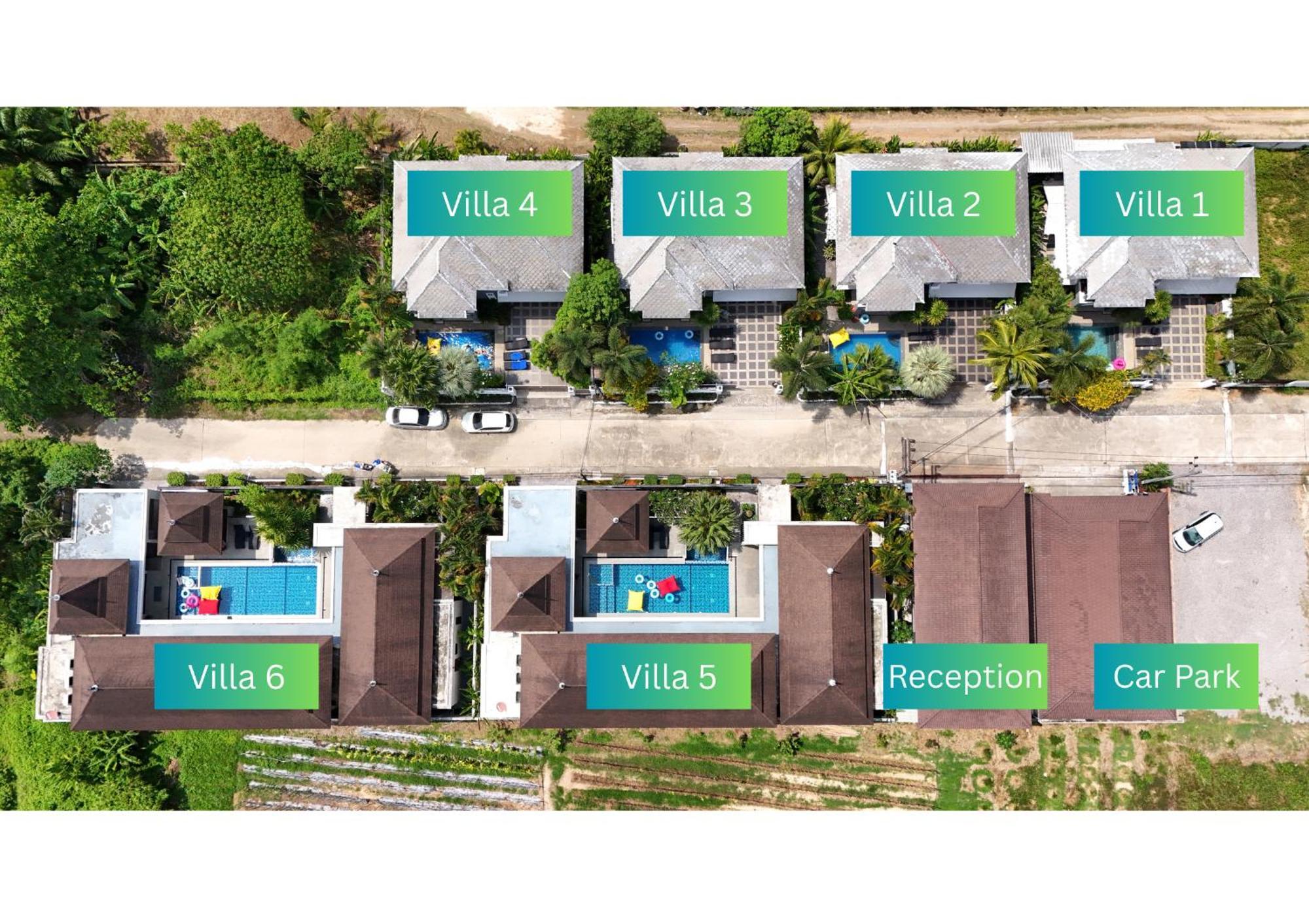 Narintara Private Pool Villas - Free Tuk-Tuk Service To The Beach! Ao Nang Exterior foto